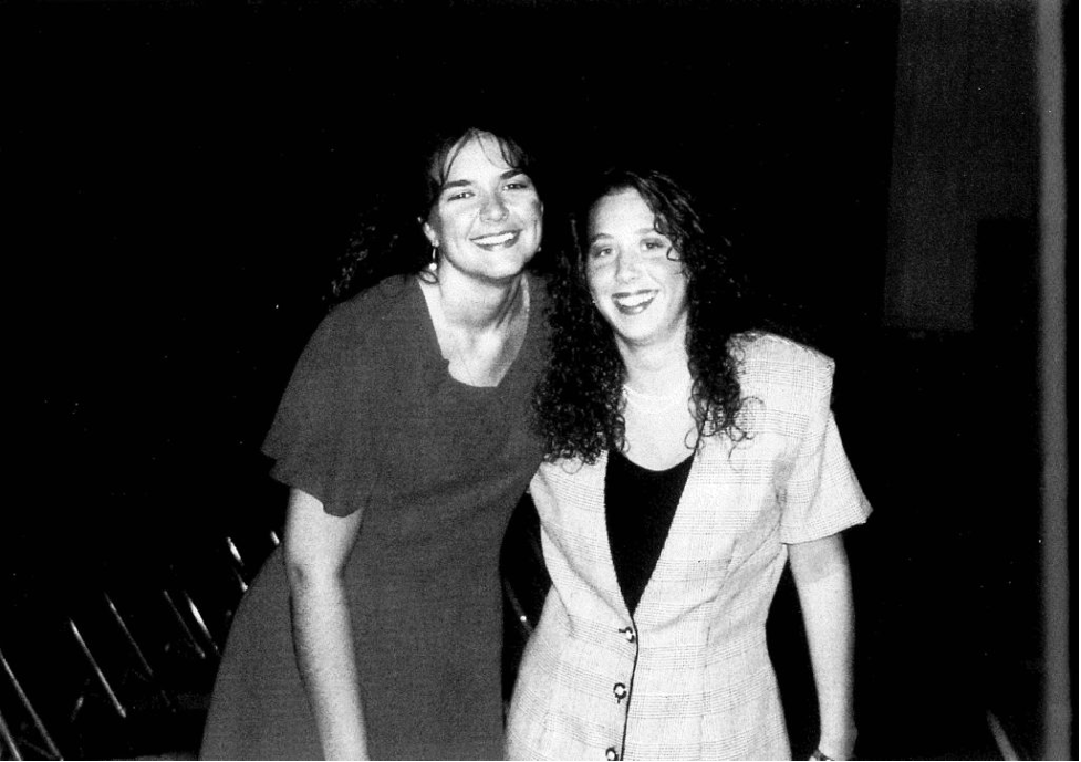1994 Lance Yearbook Editors - Kelly Cavanaugh and Rachel Powell