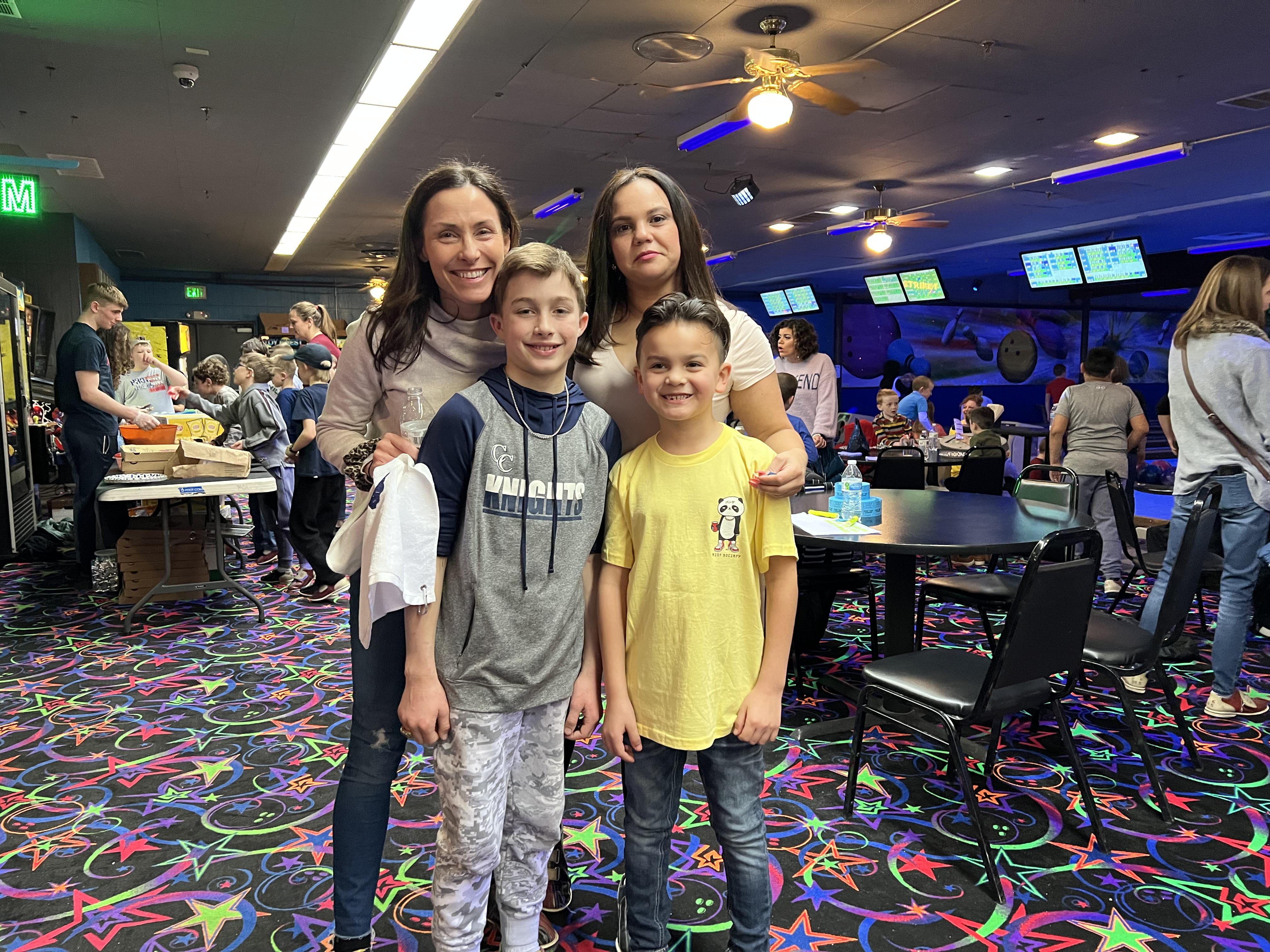 Mother Son Bowling