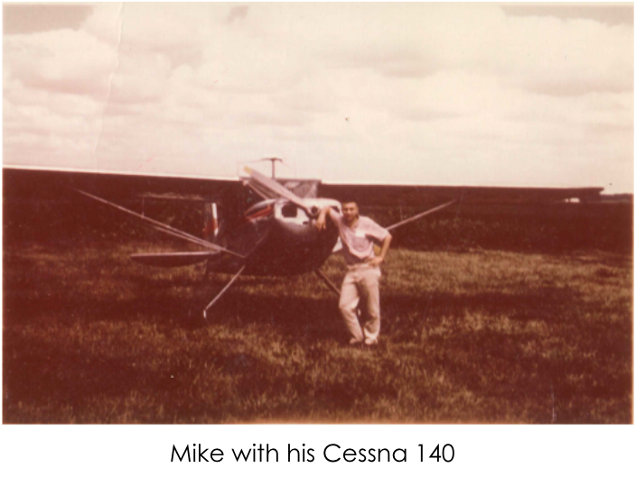 Pilot with Cessna